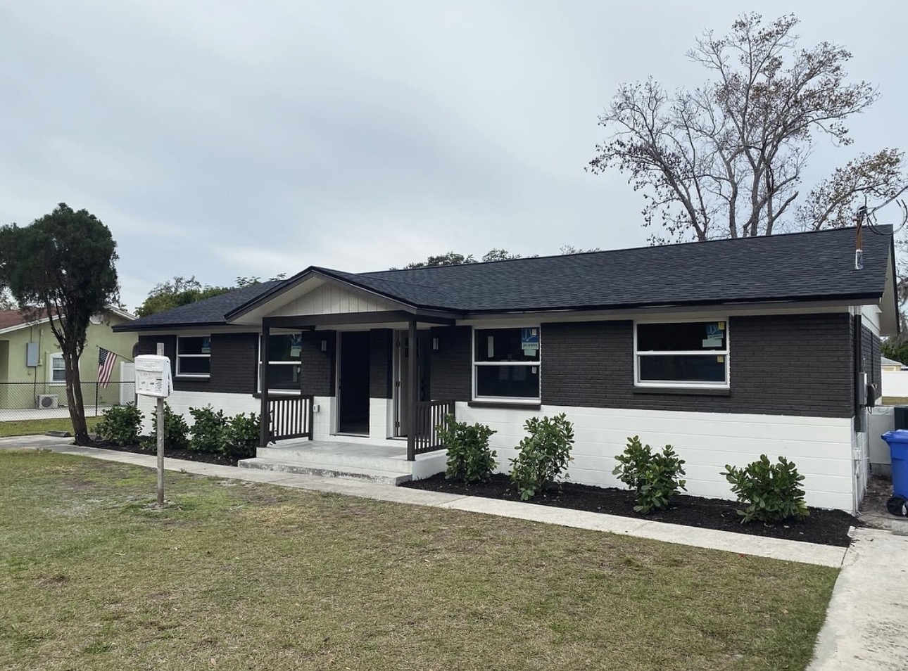 Home after fire restoration